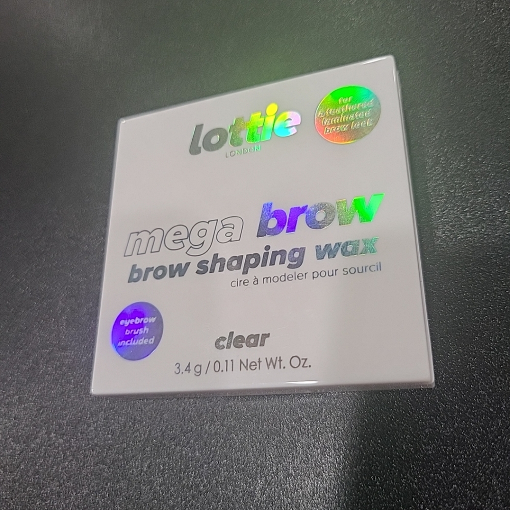 Lottie London Lottie London Mega Brow Wax & Brush Set, Actual Color:Clear